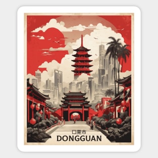 Dongguan China Vintage Poster Tourism Sticker